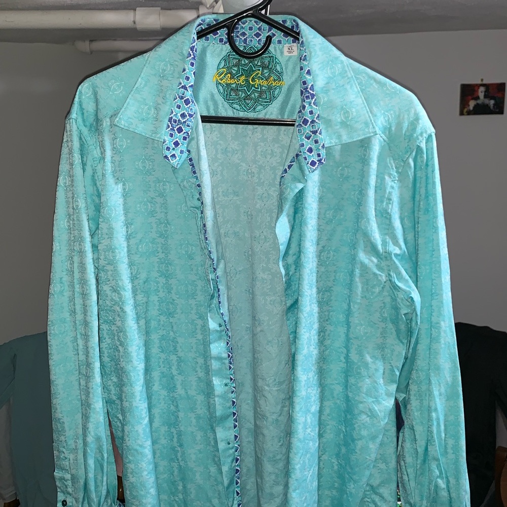 Classic Green Robert Graham Dress Shirt